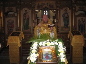 Божественная литургия в день памяти св. блаженной Ксении Петербургской, 06 февраля 2015г.