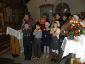 Праздничная литургия, 7 января 2015г.