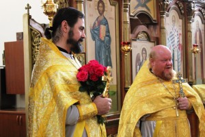 Божественная литургия в день Сергия Радонежского, 08.10.2015г.